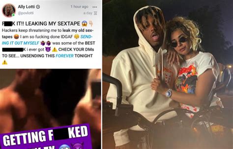 Juice WRLDs girlfriend leaks sex tape with late rapper in